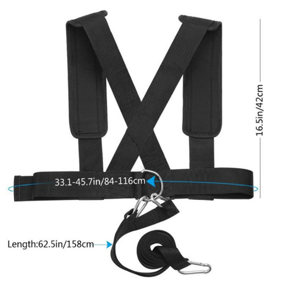 Gear For Crossfit - 퍼포먼스 저항 슬레드 하네스 조끼 스프린트