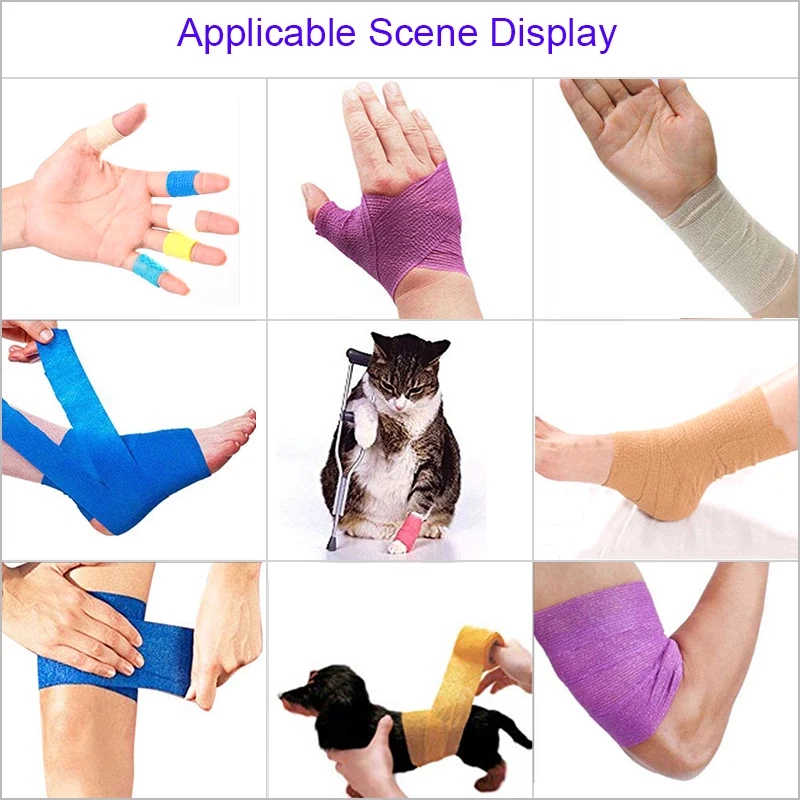 검정색 운동용 랩 테이프 자가 접착 탄력 붕대 스포츠  - Finger Tape Athletic 리뷰 및 가격