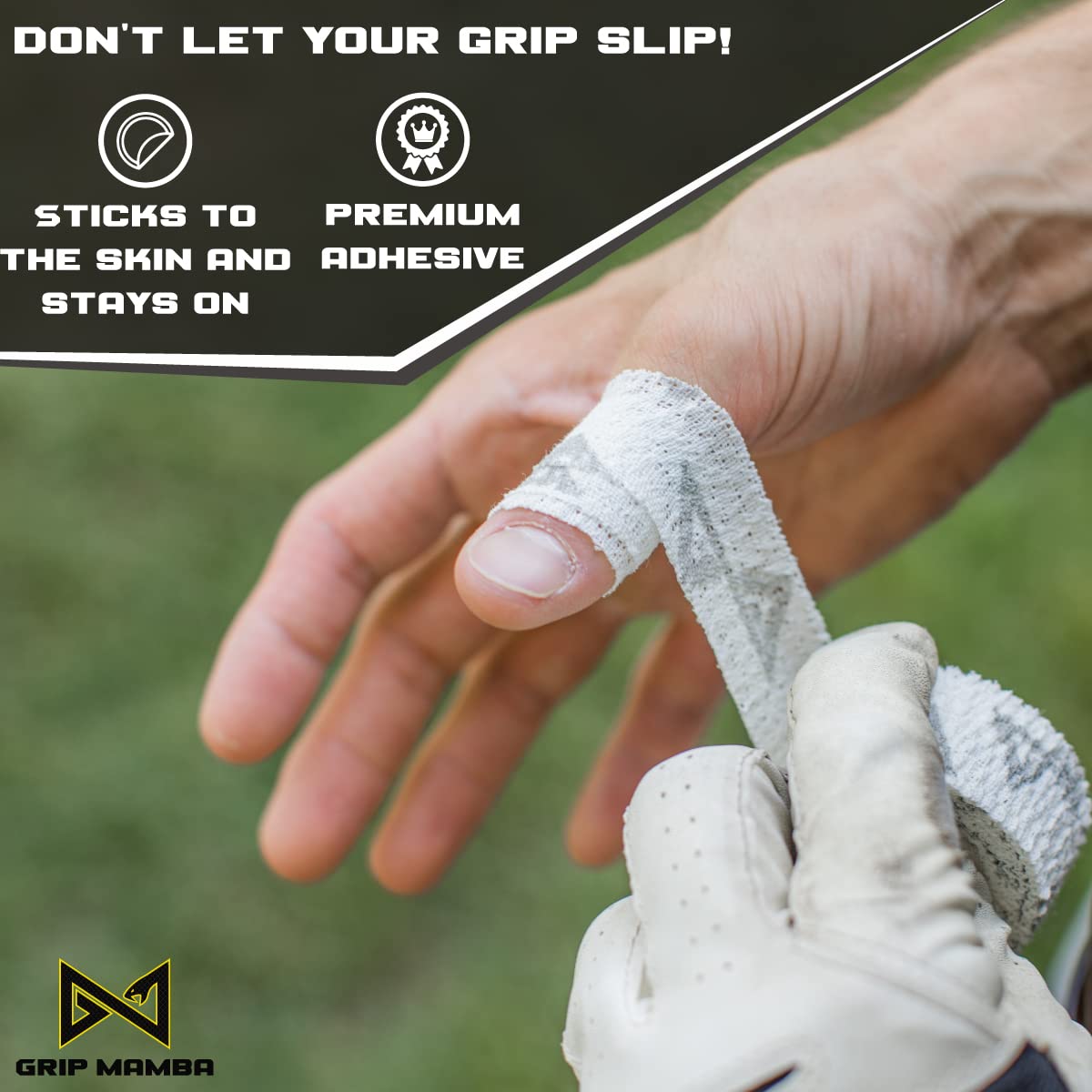 그립 맘바 탄력 운동용 손가락 테이프, 1인치 폭 프리 - Finger Tape Athletic 리뷰 및 가격